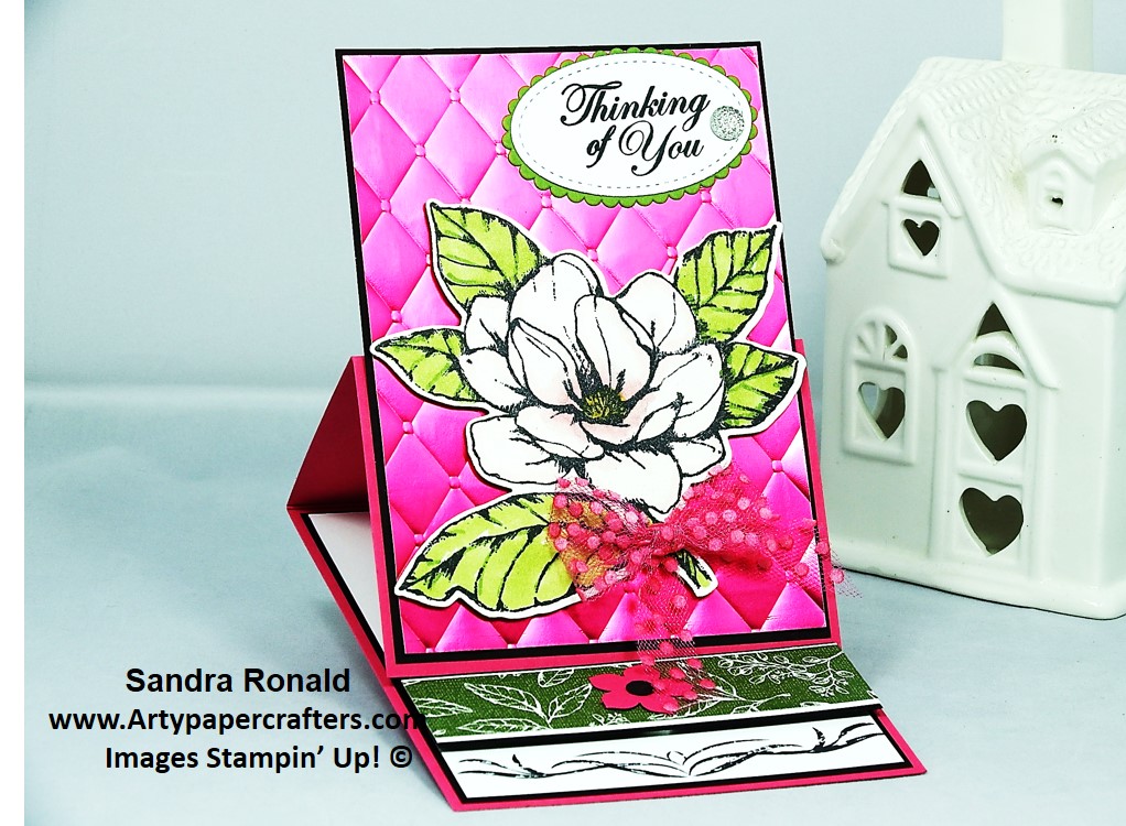 MINI POST IT NOTES - Beginners Crafting Part 4 - SandraR UK Stampin' Up!  Demonstrator Independent 